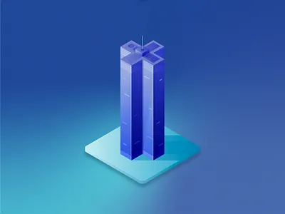 Isometric buildings WIP adobe xd animation buildings illustration isometric