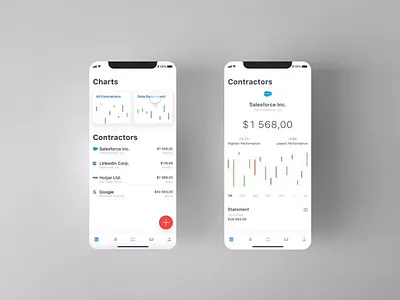 Finance app adobexd animation application chart finance finance app flowchart ios iteration mobile motion userexperiance xddailychallenge