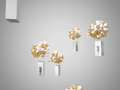 Zero Gravity - AWWWARDS trophy animation awwwards cinema4d illustration