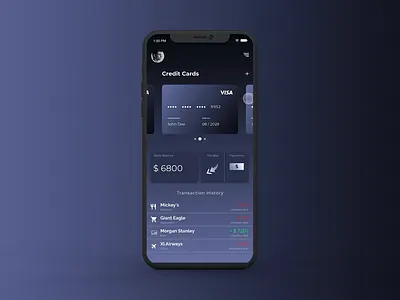 Financio App Animations adobexd animation app app concept app design bank daily challange daily ui design design concept finance flat icon interaction minimal typography typoraphy ui ux vector