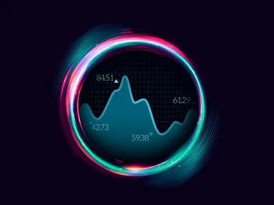 Animated Visual for Telecom Website Product Page animated visual animation art code css animation dark dashboard data visualization futuristic hypnotic interactive motion design orb space sphere spiral statistics ui ux web development zajno
