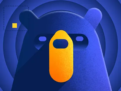 #RecreateToLearn: Cub Logo 2d after effects bear fake 3d inspired to the max :) joysticks n sliders light beam recreate we hope this is ok