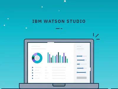 Loading Application Animation for Watson Studio app app animation application bar chart data data animation design design app desktop app ibm ibmdesign launching loading loading animation loading page pie chart rocket launching rockets rocketship watson studio