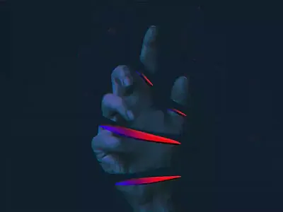 Time for creativity. "Your hope" animation art black carbon creative dark dark art darkness emotion gif glitch gradient graphic hand illustration motion mp4 skill video art web