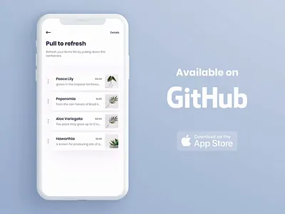 Playground: Pull to refresh 10clouds animation effect interaction light list minimal mobile particles playground pull to refresh refresh table