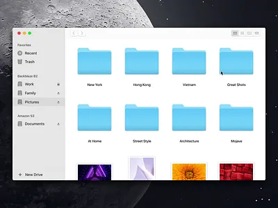 Shuttle App app archive cloud desktop interface mac native shuttle ui