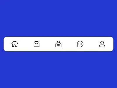标签栏动效 ui ux 动效 动画 图标 应用 设计