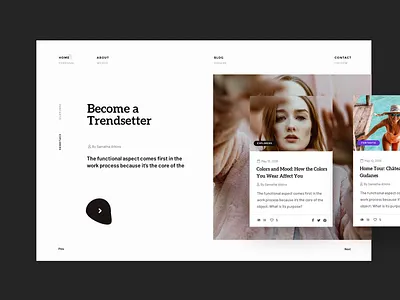Personal animation blog business corporate creative interaction landing magazine minimal promo themeforest ui ux web webdesign wordpress