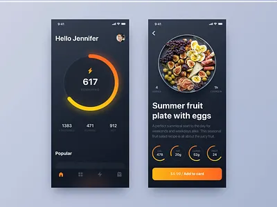 Food Delivery Mobile App design: iOS Android ux ui designer android app design android app designer app design app interface app interface designer app ui design app ui designer application design apps ui design mobile app design
