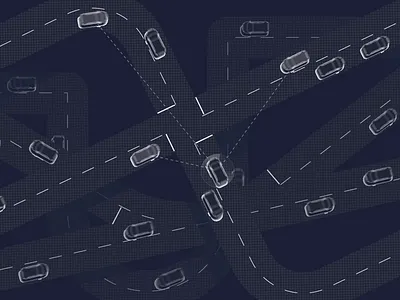 Innomovo p2p car sharing (promo video) animation car explainer explainer video gif self driving tesla