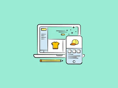 UltraCart Pro Services Animated Graphic animation computer ecommerce grapgic design graphic graphic designer icon motion