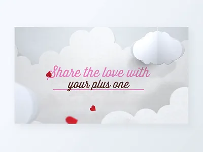 Share the love animation clouds cut paper love mars motion design motion graphics paper skittles target valentines video wrigley
