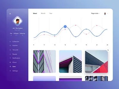 Photography Analytics animation app architecture blog branding gradient graphic illustration logo minimalism mobile photography product statistics store studio the glyph ui ux website