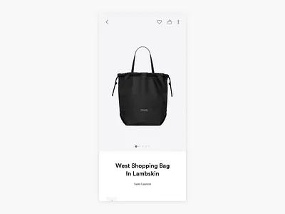 Simple Product Page Exploration - E-commerce clean commerce design e commerce ecommerce fashion fashion shop luxury luxury fashion minimal minimalism mobile responsive shop shopping simple ui ux web shop webshop
