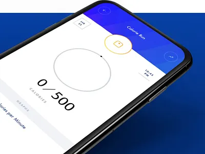 Gotta Run agent coach fitness health lifestyle maps motion track tracker ui wearable