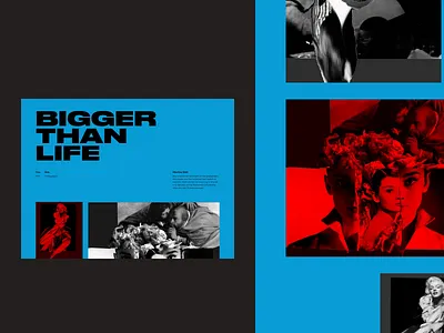 Art Direction layout variations art direction design layout minimal page typography ui web website