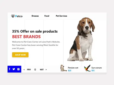 Pet web slider animation slider slider for website web webs website slider