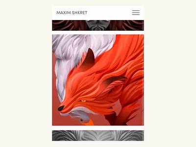 Max Shkret Website - Mobile menu animation code css css 3 design hamburger hamburger menu header design html html 5 html css javascript menu menu design motion ui web website