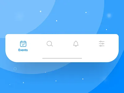 Liquid tabbar mobile app design animation web design branding ae animation app branding design flat icon illustration ios iphone logo profile select social tabbar tabs ui ux vector web