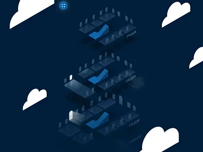 WinBro – Smart Windows animation app dashboard illustration interaction iot isometric mobile tablet ui ux windows zoom