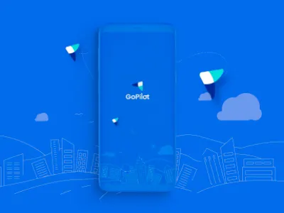 GoPilot App after affects after effects animation app app animation app branding atlanta brand branding design driving illustration motion motion graphics safety uidesign ux designer ux ui