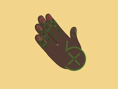 Hand Rig WIP after effects mograph