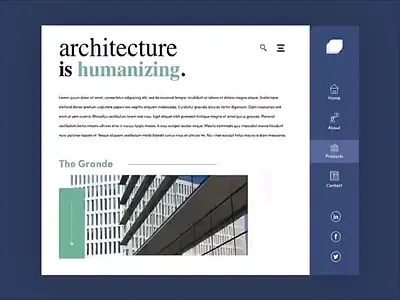 Architecture adobephotoshop architecture blue building graphics illustration photoshop principle sketch ui uidesign ux uxdesign web webdesign website