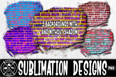 Brick Sublimation Backgrounds brick backgrounds sublimation