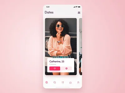 Dating & Meeting point App app app animation dating app design interface ios mobile app motion ui ui app uidesign ux