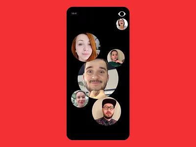 Hide Your Cute Face animation app camera challenge chat concept design flat minimal mobile motion muzli principle s10 samsung samsung galaxy sketch ui ux video