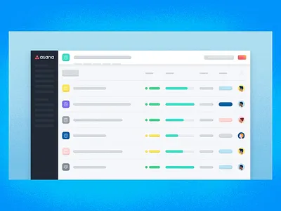 Asana For Marketing and Creatives video ae after effects animated animation asana fun graphic illustration ui