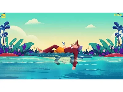 Chimp&Z inc art art of mohit design design agency illustration illustrator photoshop ui vector webdesign