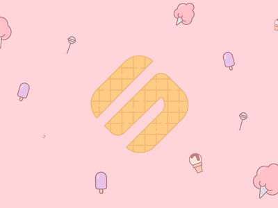 Softmogul logo animation part 2 animation brand cream fluid animation game gaming hotel hotels ice cream logo animation motion rebrand retro simple animation softmogul space sweat video brand