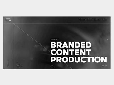 16/ 9 art clean design geometric homepage interface landing minimal minimalism minimalistic typography ui userinterface ux video web website