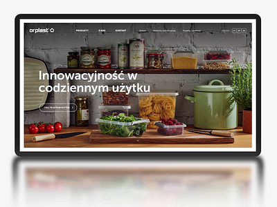 Orplast web design animation animation design product product page ui ux web webdesign