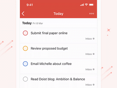 Complete Task Animation android android app app ios live productivity real project task management todo todoist ui web windows