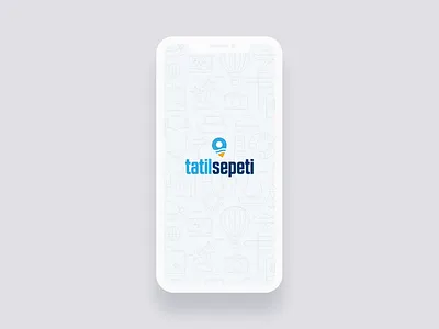 Travel Website iPhone & Android Intro Screen android animation booking intro screen ios iphone principle app reservation splash screen travel app ui ux