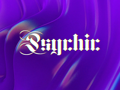 Psychic 🔮 3d abstract animation art direction c4d design glitch gradients holographic liquid loop material motion motion graphics octane plastic retrofuture texture vaporwave waves