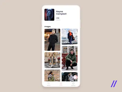 Clothes Recognition App Concept animation app blogger clean design figma instagram minimal mobile motion online shop purchase shop app ui ux
