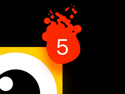 Notification Badge app icon badge counter microinteractions mobile mobile design notification particles ui ui animation ux