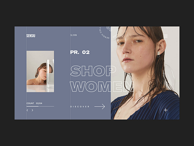 Brand Website Homepage Animation after effects animation design homepage interface online store ui ux video web website