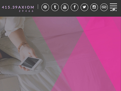 San Francisco Hotel Navigation Animation animation hotel megamenu menu navigation ui animation ui design ux animation ux design website