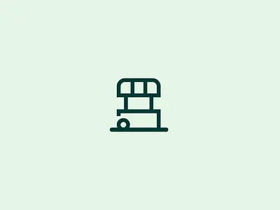 Prospa - Logo animation animation ano bank banking brand building gif gif animated icon illustration intro loan logo loop prospa shop stall upgrade