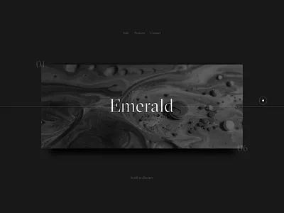 Galaxy concept website after affects animation art black white colors concept galaxy interaction design landing page mouseover smoke ui video video art web animation web design