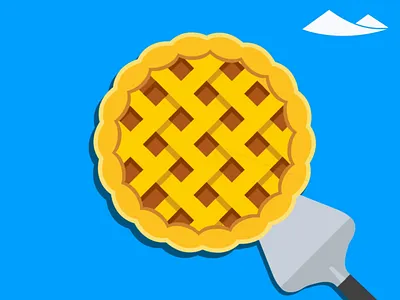 Share the pie animation food illustration pie pie chart pie day pies vector