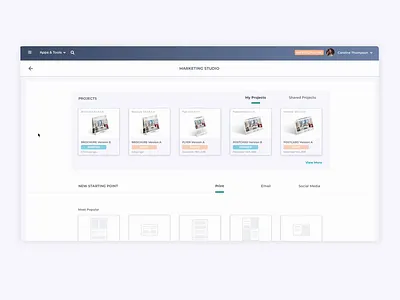 Marketing Automation Platform brochures flyers marketing marketing collateral media print saas studio
