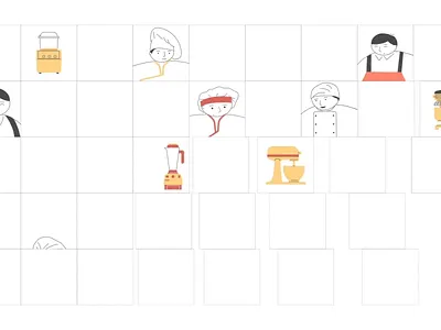 PILOTWORKS — explainer video animation character characters commercial kitchen explainer explainer video food food entrepreneurs food video illustration illustrations kitchen kitchen space kitchen startup promo video startup video