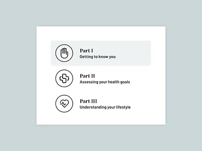 Allbeing - Chapters Animation allbeing animation chapters icons interaction interaction animation medecine medical medication natural products pharma pharmaceutical pharmaceuticals questionnaire startup ui design