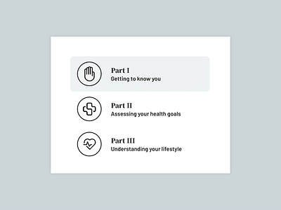Allbeing - Chapters Animation allbeing animation chapters icons interaction interaction animation medecine medical medication natural products pharma pharmaceutical pharmaceuticals questionnaire startup ui design