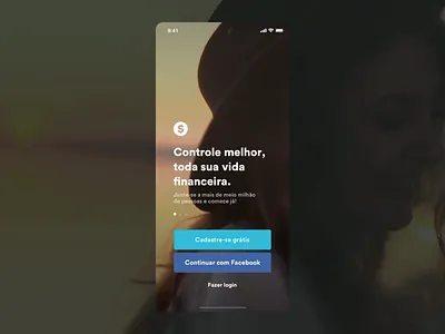 Concept login screen app design finance fintech login minimal modern onboarding product signup study ui ux video